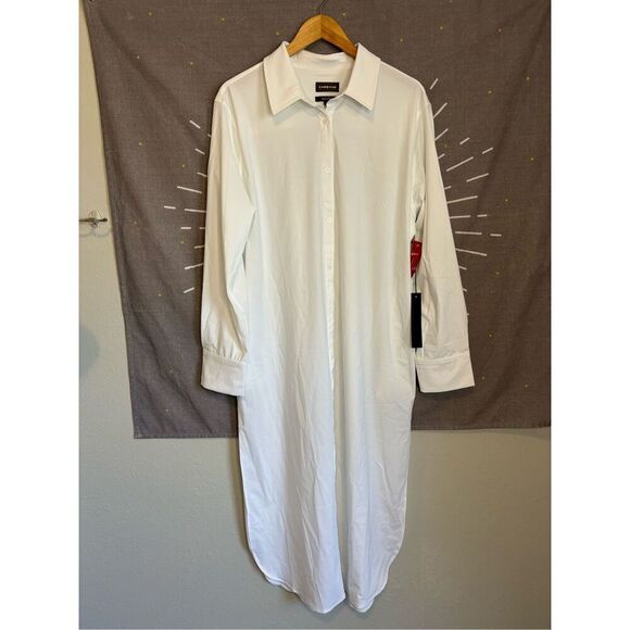 NWT Carbon38 Button Up Oversized Tunic Dress - Picture 6 of 9